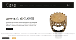 Desktop Screenshot of giargi.it